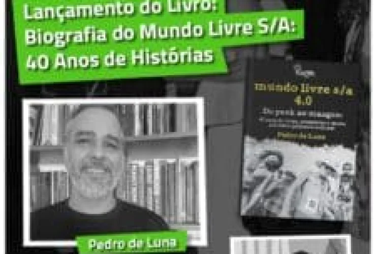 Lançamento da biografia de 40 anos do mundo livre s/a em CWB
