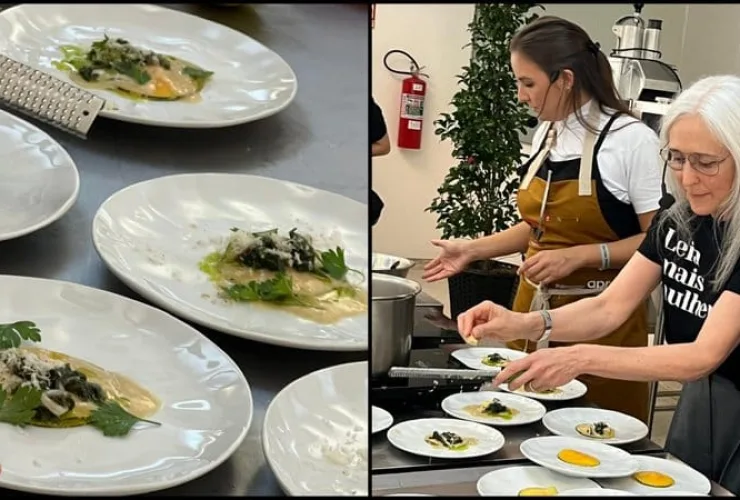 Chef Bibi Cini e jornalista Jussara Voss promovem gastronomia “mais vegetal” no Festival Tutano