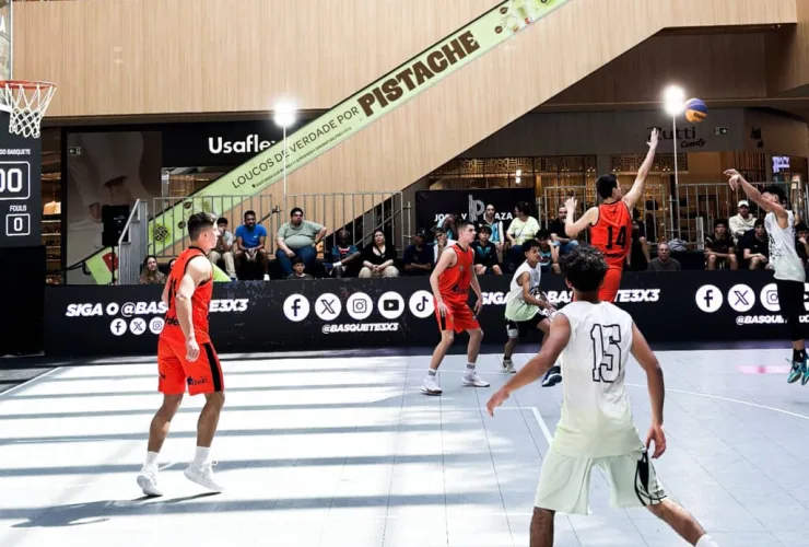 Jockey Plaza Shopping recebeu a Liga ANB3x3 de Basquete com 380 atletas