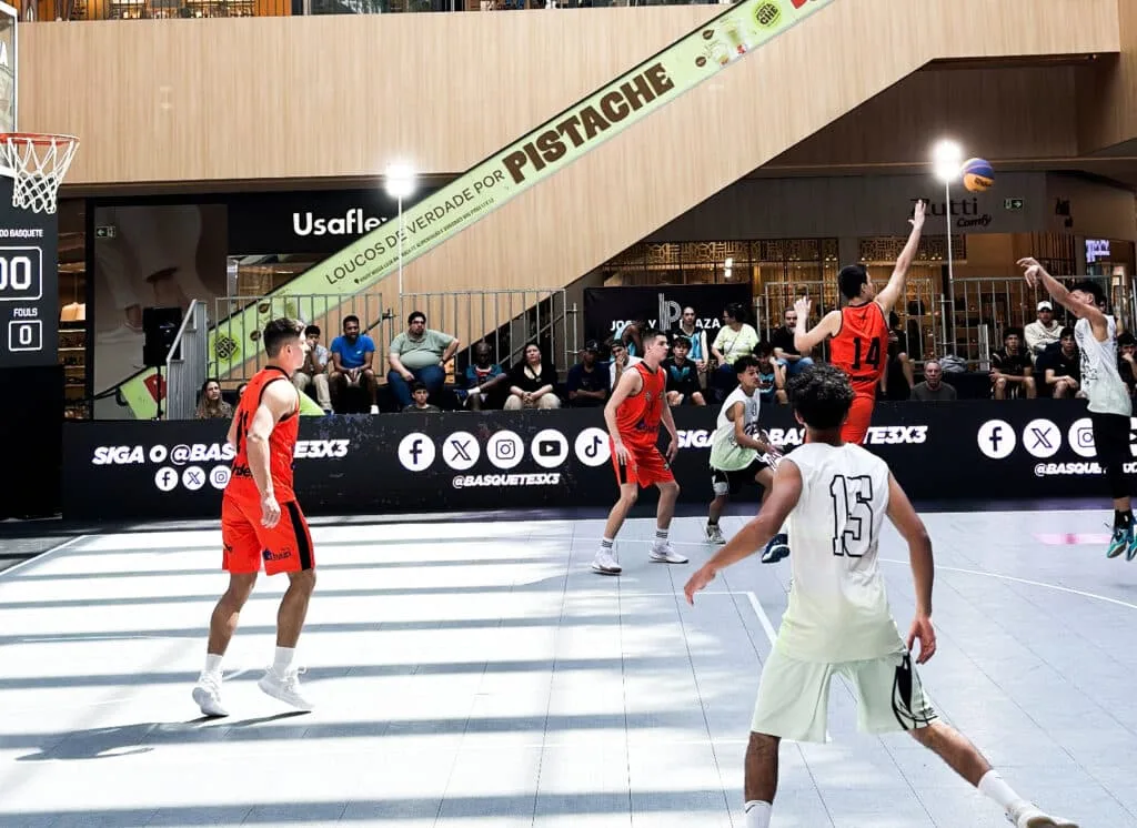 Jockey Plaza Shopping recebeu a Liga ANB3x3 de Basquete com 380 atletas