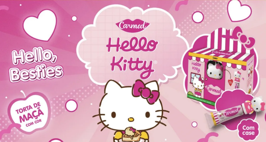 Cimed lança Carmed Hello Kitty com anúncio em Tóquio