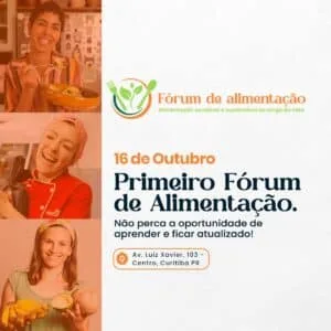 1º Fórum de Alimentação traz para Curitiba a apresentadora e culinarista Bela Gil