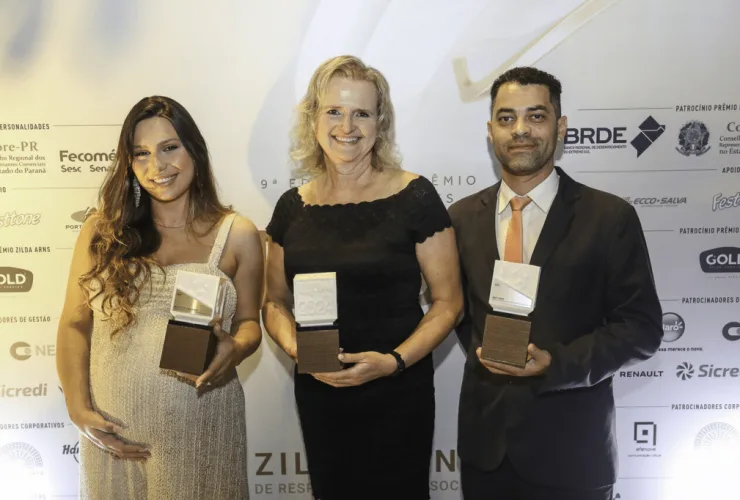 Instituto Incanto recebe o Prêmio Zilda Arns de Responsabilidade Social da ADVB-PR