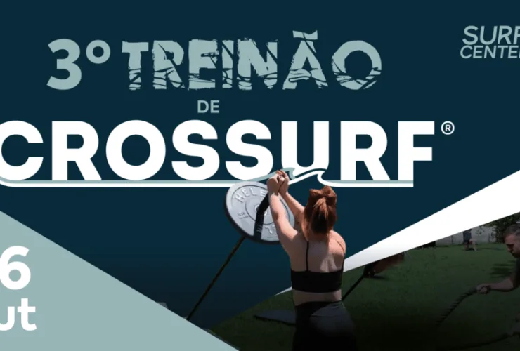 Surf Center promove treinão gratuito de Cross Surf