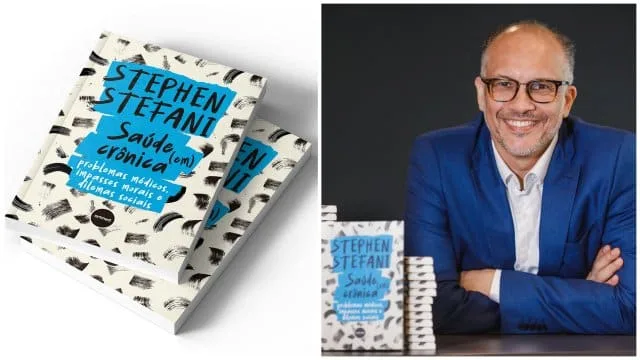 Stephen Stefani lança livro de crônicas sobre oncologia