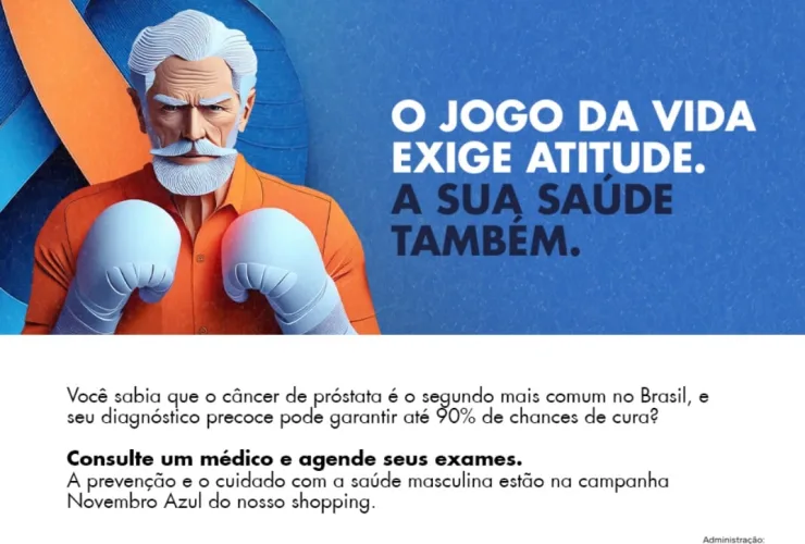 Campanha Novembro Azul tem foco no autocuidado