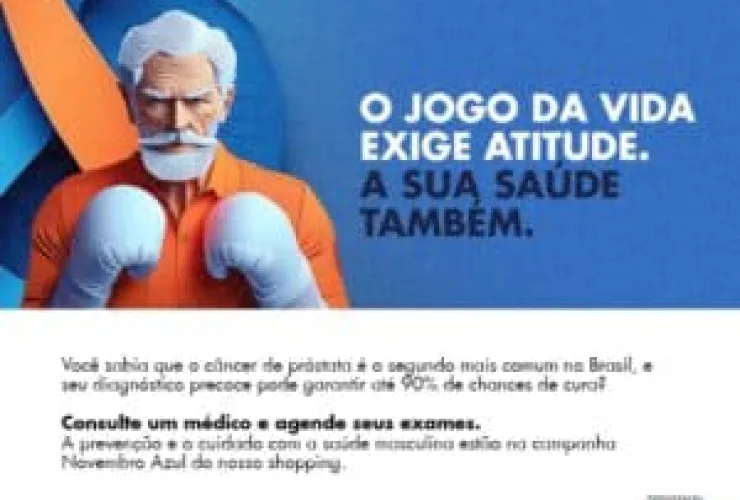 Campanha Novembro Azul tem foco no autocuidado