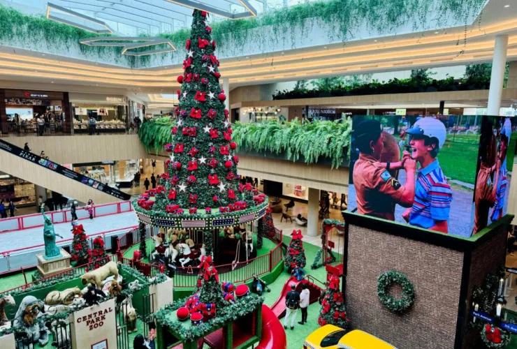 Jockey Plaza Shopping apresenta o Natal de Nova Iorque