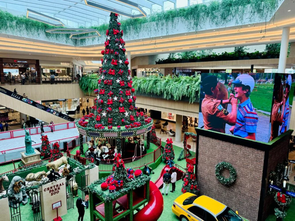 Jockey Plaza Shopping apresenta o Natal de Nova Iorque