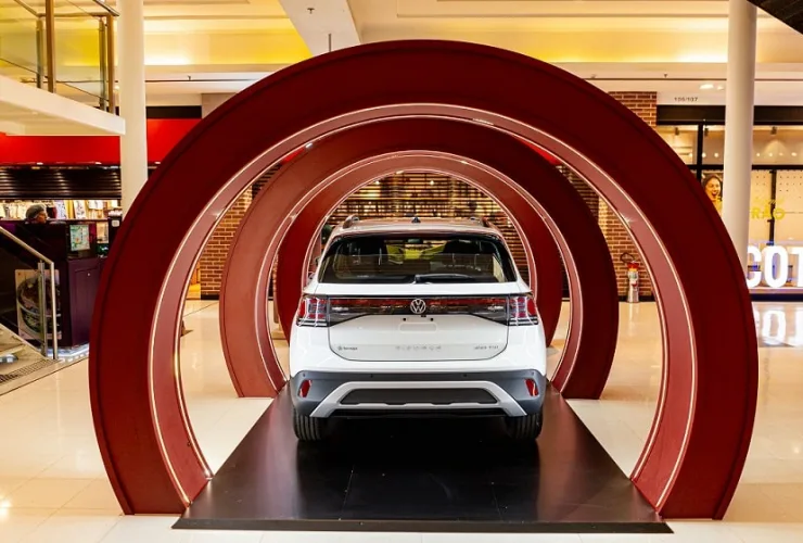 Shopping Curitiba lança promoção de Natal com sorteio de um T-CROSS