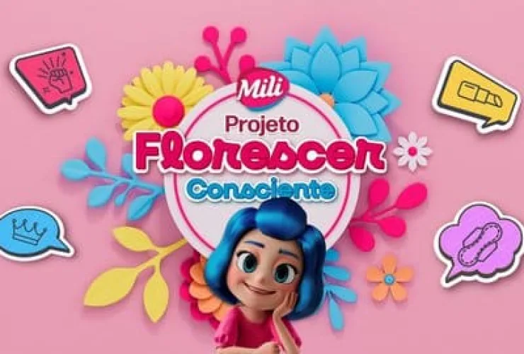 Mili promove educação sobre ciclo menstrual e autocuidado em escolas municipais