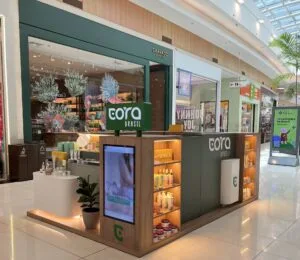 Catuaí inaugura primeiro quiosque da Eora Brasil em Maringá