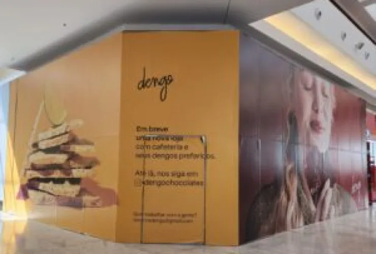 Shopping celebra a chegada da loja de chocolates Dengo e de novas marcas