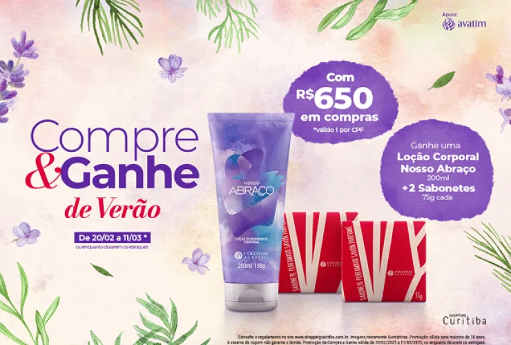 Shopping Curitiba celebra o verão com campanha promocional