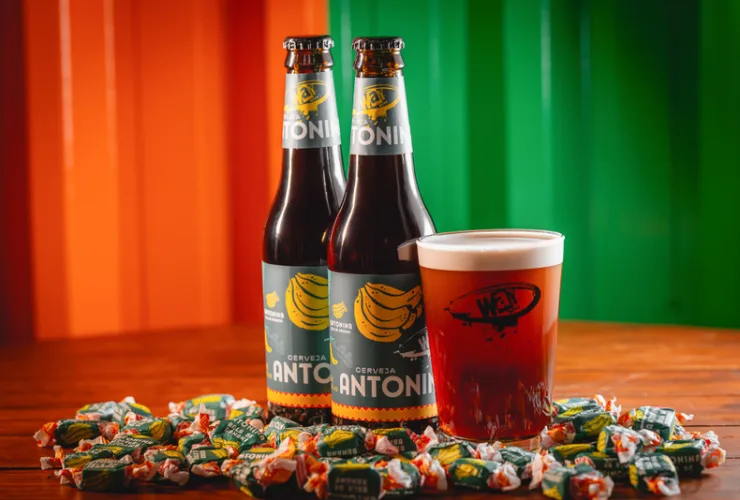 Bala de Banana Antonina inspira novo sabor de cerveja pela Way Beer