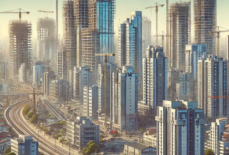 Construções em Curitiba crescem mais que a população