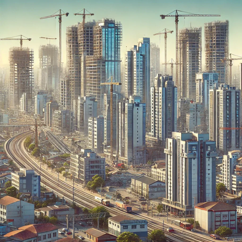 Construções em Curitiba crescem mais que a população