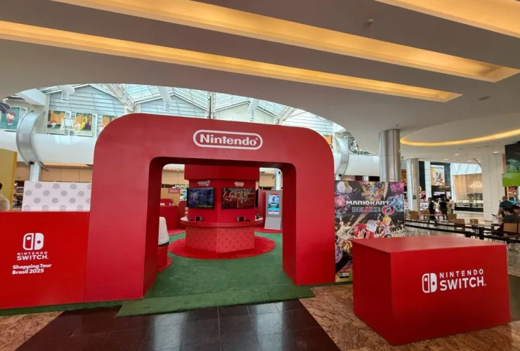 Nintendo no Shopping Estação
