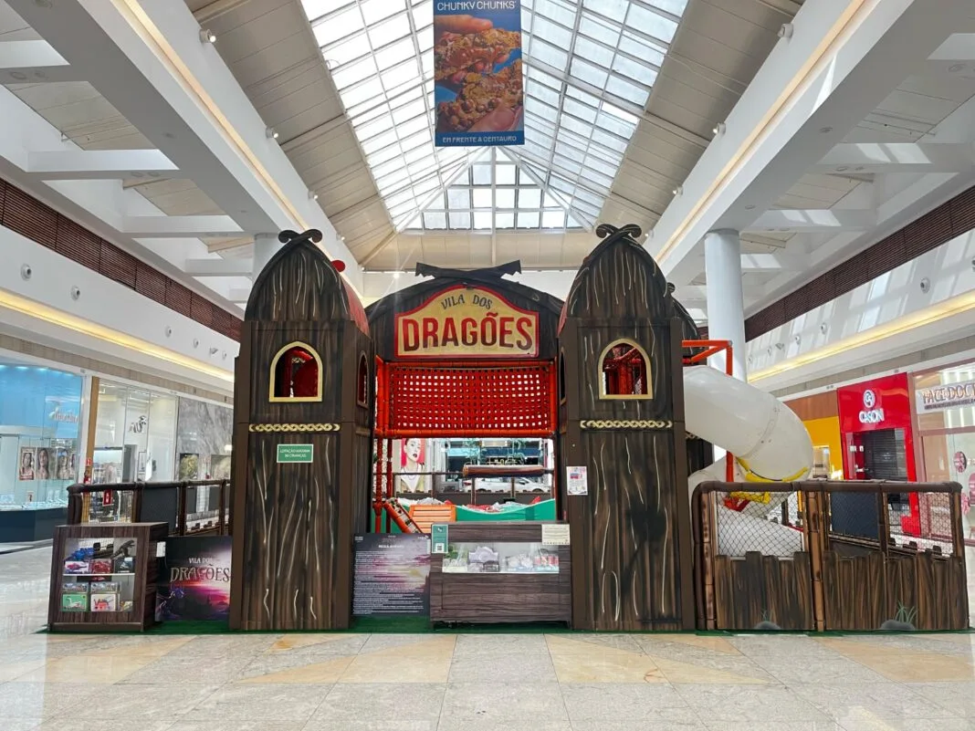 Atração infantil no Shopping