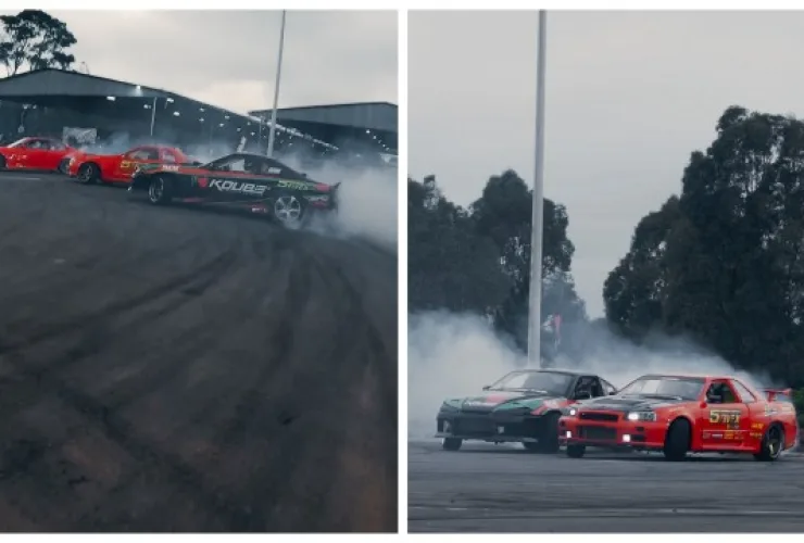 Ceasa sedia evento de drift com 35 pilotos e mais de 200 carros expostos