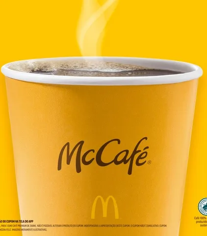 McDonald's distribui café grátis em todo o Brasil
