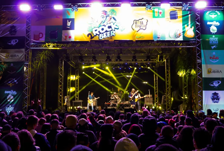 3.º Rock Beer terá nove atrações musicais e mais de 60 torneiras de chopp