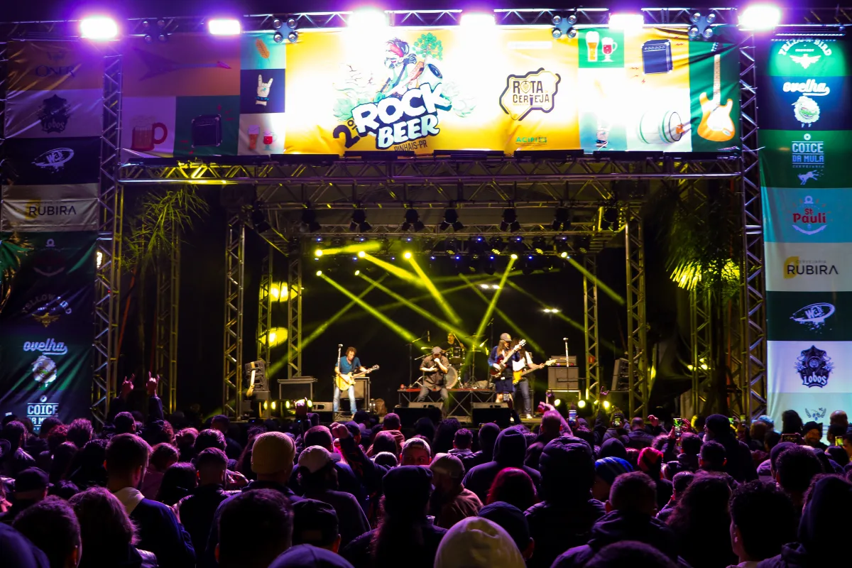 3.º Rock Beer terá nove atrações musicais e mais de 60 torneiras de chopp