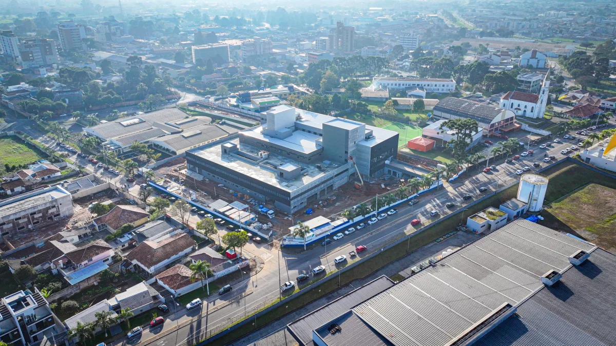 Novo Hospital de Pinhais terá equipamento médico inédito no Brasil
