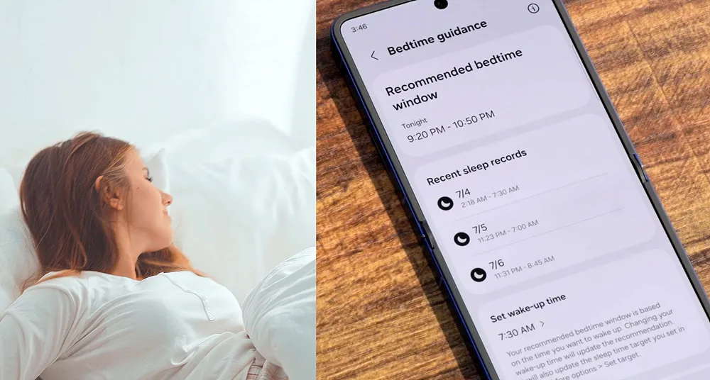 Orientação para a hora de dormir fornece recomendações personalizadas com base nos dados de sono dos últimos três dias