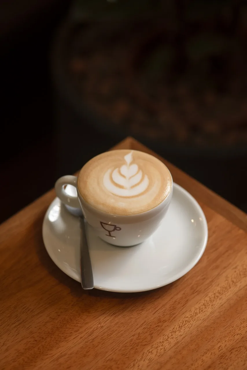 Cappucino, do Rouse Café, que doará 10% do consumo para o IBK Divulgação / Rouse