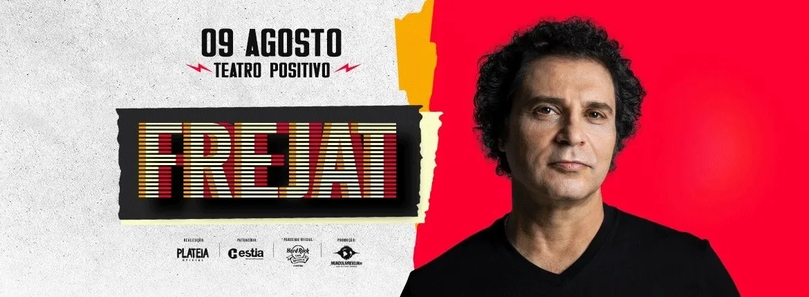 Shows nacionais movimentam agosto no Teatro Positivo com Frejat, Roberta Miranda, Maiara & Maraisa e mais