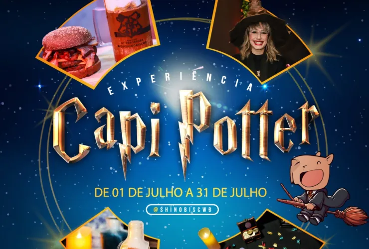 Participantes da Capi Potter vivenciam experiência mágica em restaurante temático em Curitiba