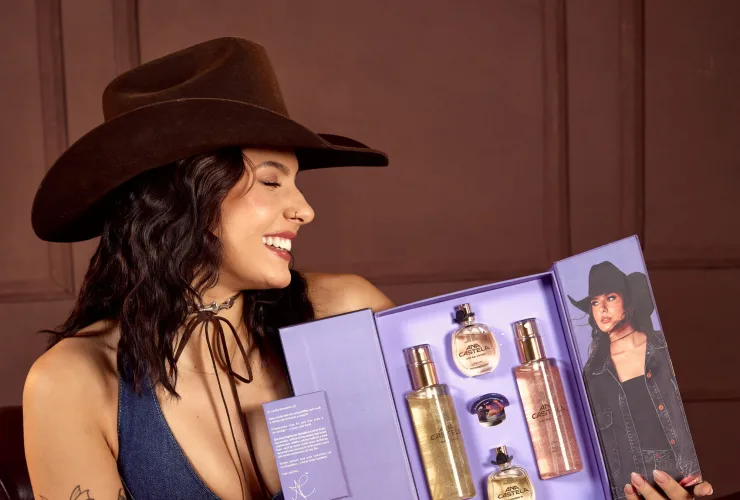 Ana Castela bate recorde de pré-venda com perfume exclusivo da Jequiti