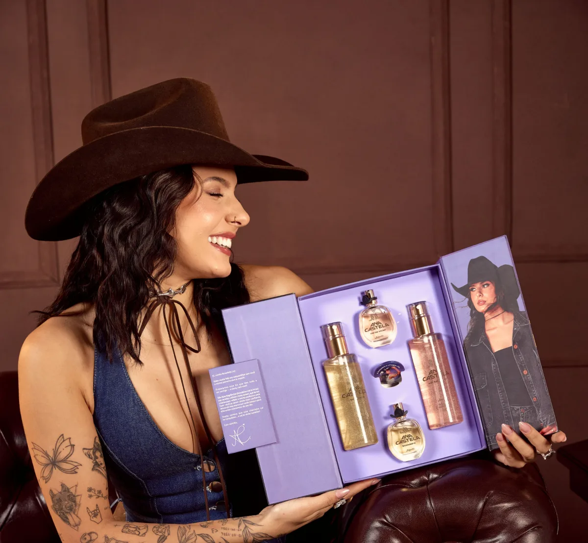 Ana Castela bate recorde de pré-venda com perfume exclusivo da Jequiti