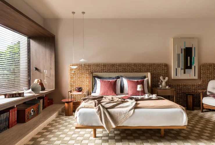 Cosy Home assina detalhes sensoriais em três ambientes da CASACOR Paraná 2025