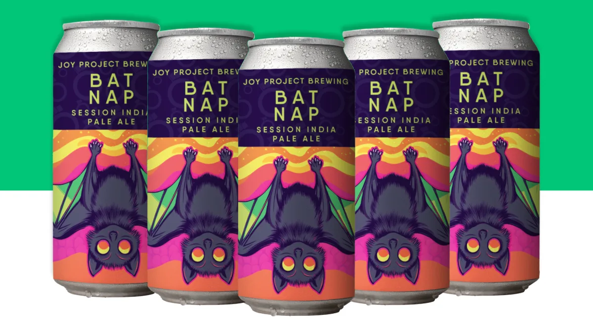 Cervejaria curitibana Joy Project Brewing apresenta rótulo para os apaixonados pela noite. Conheça a Bat Nap