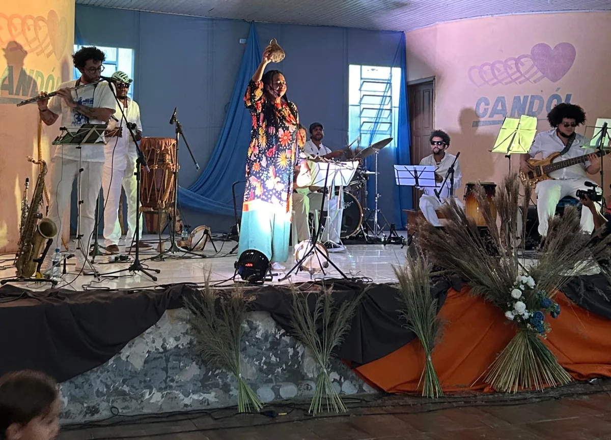 Banda Terrosa faz show em comunidade quilombola do Paraná durante evento cultural