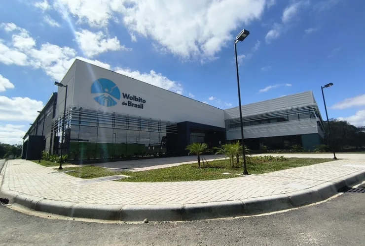 Local onde a biofábrica foi instalada no Parque Tecnológico da Saúde