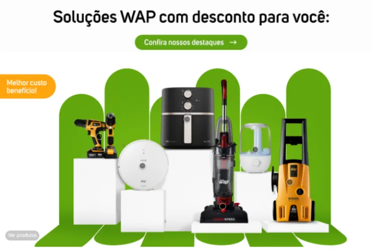 Air Fryer WAP Barbecue promocional no Prime Day da Amazon