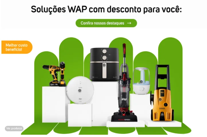 Air Fryer WAP Barbecue promocional no Prime Day da Amazon