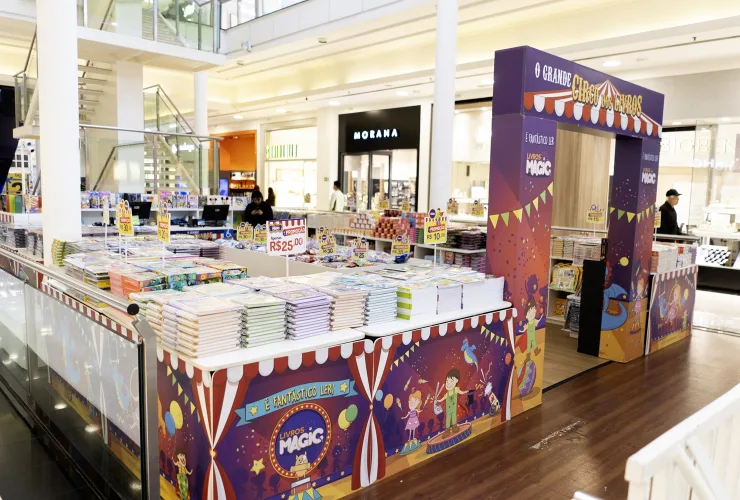 Shopping recebe feira infantil com livros a partir de R$ 10
