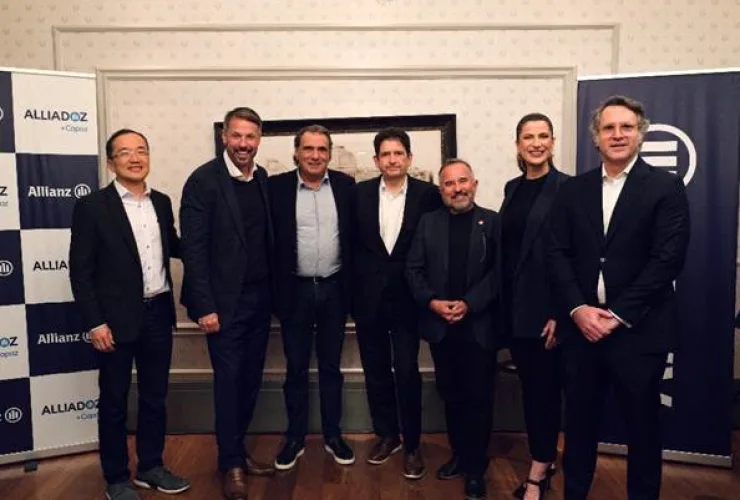 Executivos da Allianz Seguros em evento de inauguração da Filial Empresas em Curitiba