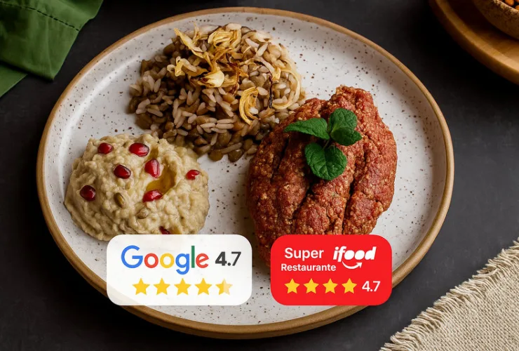 Paineiras Árabe: almoço executivo com comida árabe e brasileira em Curitiba