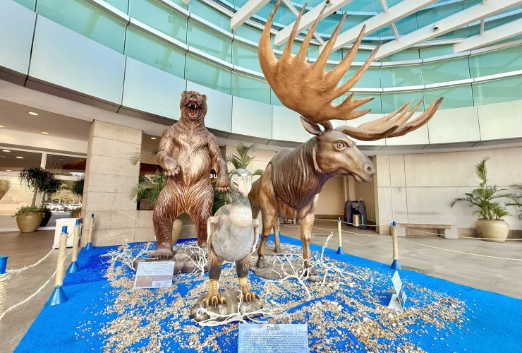 Maior exposição temática do Brasil reúne mais de 40 réplicas de animais em tamanho real