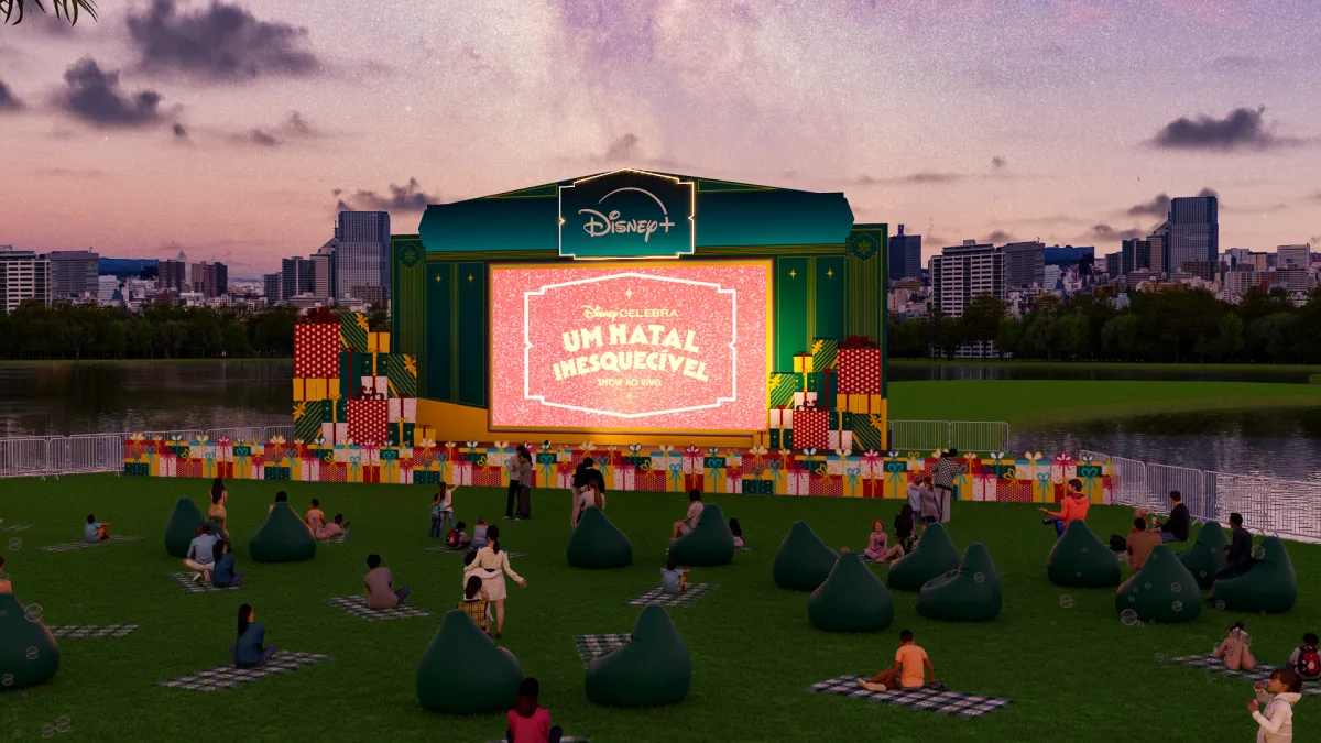 espetáculo natalino da Disney no Brasil