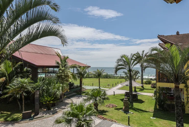 Vista da Pousada Estaleiro Guest House em Balneário Camboriú