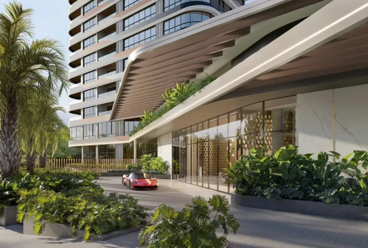 Porte Cochere: design inovador em todos os detalhes.