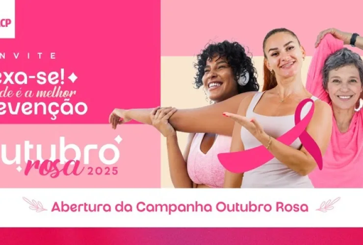 ACP lança Campanha Outubro Rosa 2025 com caminhada na Rua XV e tema Mexa-se! Atitude é a melhor prevenção