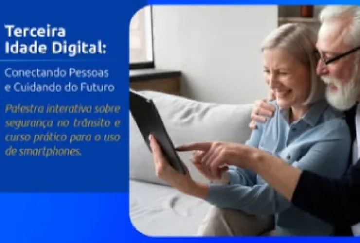 Palestra gratuita sobre golpes digitais para idosos