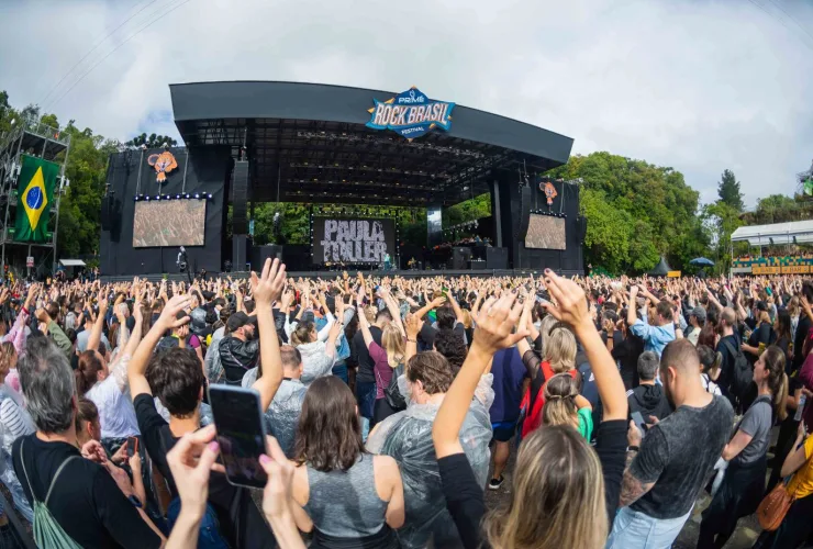 Line-up do Prime Rock Brasil 2025 com nomes como Capital Inicial e Jota Quest